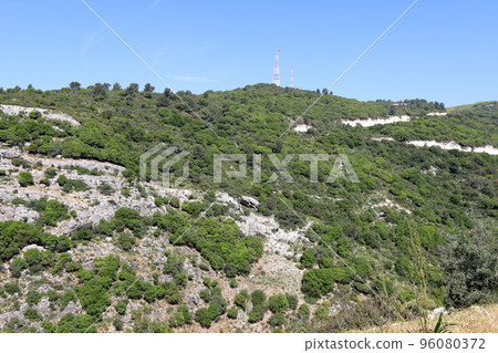 Golan Heights in northern Israel on the border with Syria. Golan Heights in northern Israel on the border with Syria. 96080372