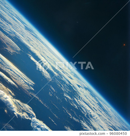 Earth seen from space 96080450