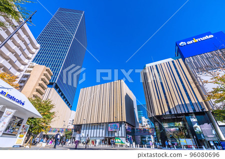 Tokyo cityscape in Japan View of Hareza Ikebukuro at the east exit of Ikebukuro Station Tokyo cityscape in Japan View of Hareza Ikebukuro at the east exit of Ikebukuro Station 96080696