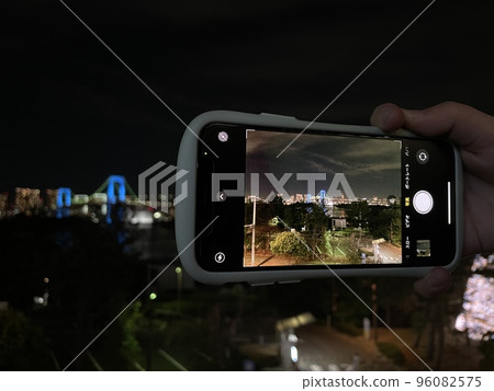 從台場看到的彩虹橋 96082575