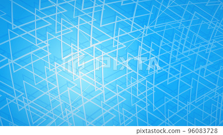 Abstract background of intersecting triangles 96083728