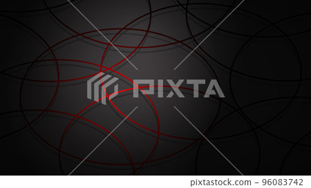 Abstract background of intersecting circles Abstract background of intersecting circles 96083742