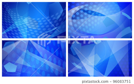 Soccer backgrounds in blue colors Soccer backgrounds in blue colors 96083751
