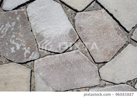 Cobblestone texture background material 96083887