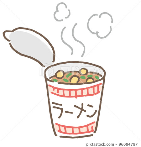Cup ramen steam 96084787