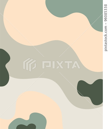 Minimalistic vector abstract background in earthy tones 96085338