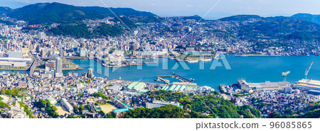 Panorama of Nagasaki City from Inasayama Observatory [Nagasaki City] 96085865