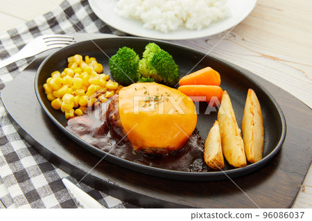 芝士漢堡漢堡 96086037