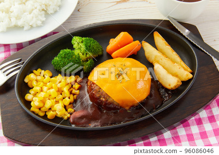 芝士漢堡漢堡 96086046