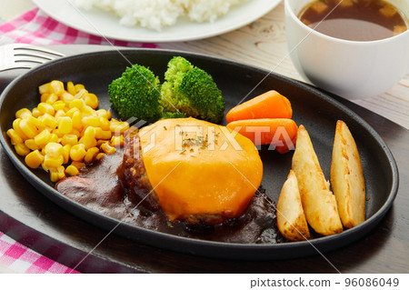 芝士漢堡漢堡 96086049