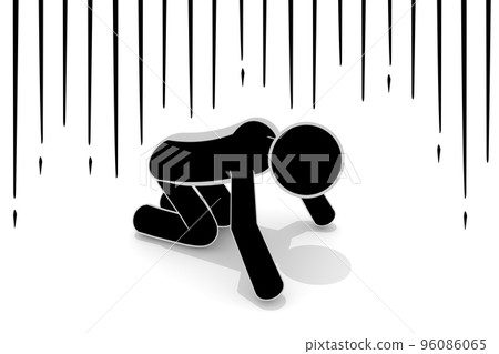 崩潰和墜落。跌倒的人懺悔的人。 崩潰和墜落。跌倒的人懺悔的人。 96086065
