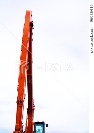 Sea breeze, rust, heavy machinery, power shovel 96086416