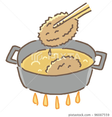 Fried croquette 96087559