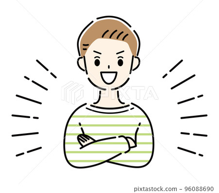 Confident man 96088690