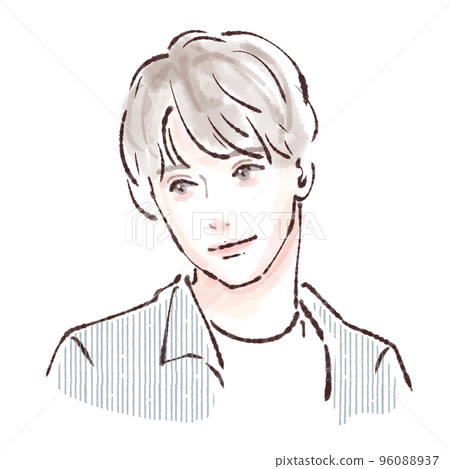 男人的插圖素材 96088937