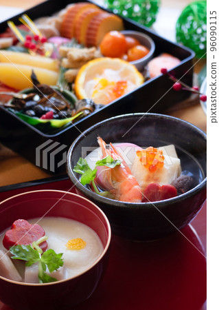各種ozoni和新年菜餚 各種ozoni和新年菜餚 96090115