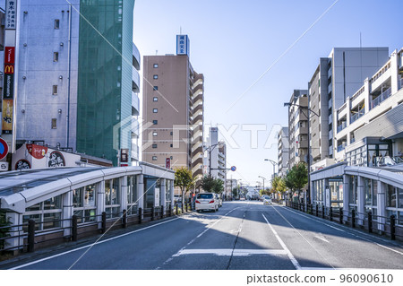 神奈川縣藤澤市湘南台站的都市風景 96090610
