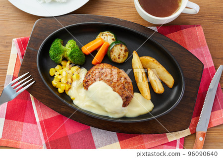 Cream cheese hamburger hamburger 96090640