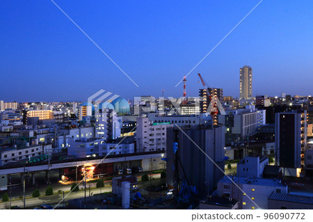 Nagoya city landscape 96090772