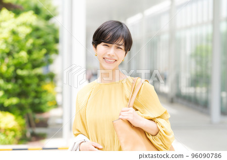 Short hair female office casual Short hair female office casual 96090786