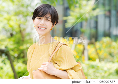 Short hair female office casual Short hair female office casual 96090787