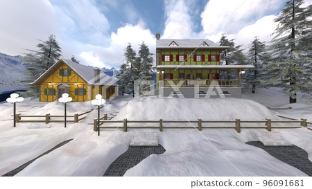 ski lodge 96091681