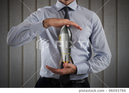 Startup of a new company. Concept of new business Startup of a new company. Concept of new business 96093766