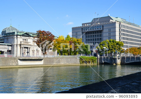 Scenery around Osaka Yodoyabashi Scenery around Osaka Yodoyabashi 96093893