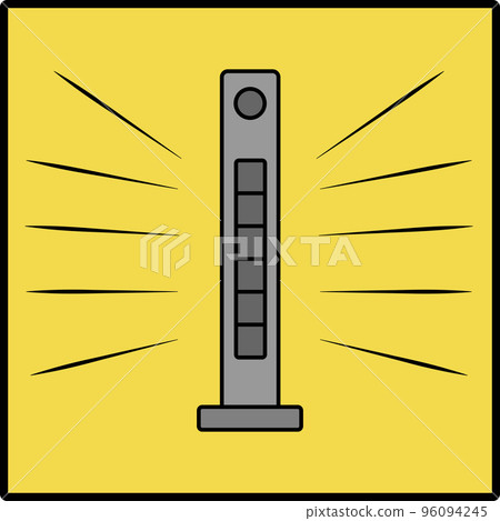 Loudspeakers. Loud noises at a concert. Multimedia installation, vector Loudspeakers. Loud noises at a concert. Multimedia installation, vector 96094245