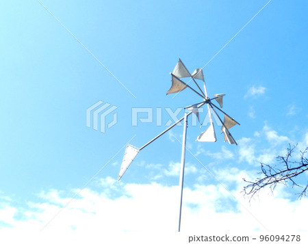 Blue sky and windmill 96094278