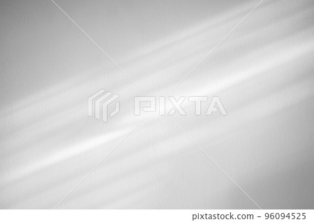 Window shadow drop on white wall background 96094525