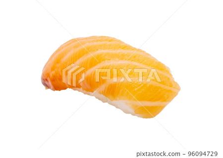 japanese salmon sushi isolated on white background with clipping path japanese salmon sushi isolated on white background with clipping path 96094729