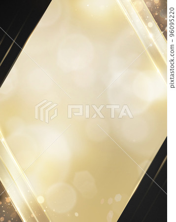 金色和黑色豪華背景 96095220