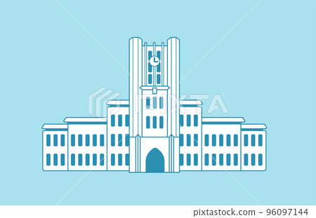 Tokyo Landmark/Famous Building / Building Illustration | The University of Tokyo 96097144