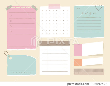 Notepad Illustration 29 Notepad Illustration 29 96097428