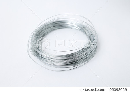 電線, 電線, 金屬, 鐵, 鋁, 盤繞, 工作, 綁定, 材料, DIY 96098639