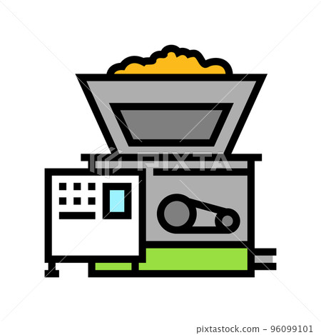mashing beer production color icon vector illustration mashing beer production color icon vector illustration 96099101