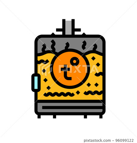 boiling beer production color icon vector illustration boiling beer production color icon vector illustration 96099122