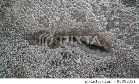close-up Salt Lake Karum aka Lake Assale or Asale , Danakil Afar Ethiopia close-up Salt Lake Karum aka Lake Assale or Asale , Danakil Afar Ethiopia 96099351