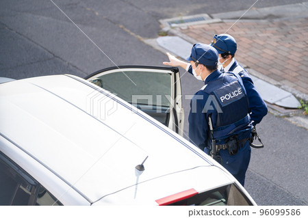 Traffic violation Guidance crackdown 96099586