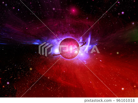 galaxy in a free space. 3D rendering galaxy in a free space. 3D rendering 96101018