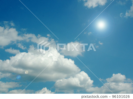 Cloudy sky background Cloudy sky background 96101026