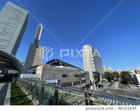 埼玉新都心東口大樓拆除前的景色 96103045