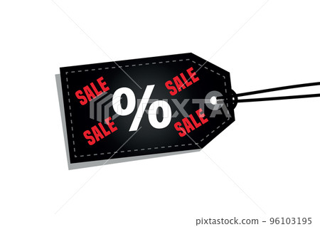 big sale promotion label isolated on white big sale promotion label isolated on white 96103195