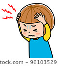 child with headache 96103529