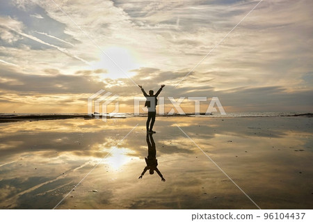 天神崎黃昏的倒影 天神崎黃昏的倒影 96104437