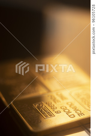 Gold bullion ingot bar Gold bullion ingot bar 96105728