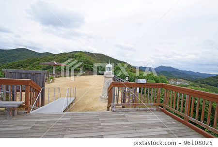 本州最西端山口縣下關市Bisanohana展望廣場 本州最西端山口縣下關市Bisanohana展望廣場 96108025