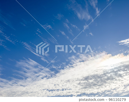 blue autumn sky blue autumn sky 96110279