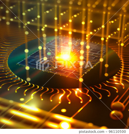 Quantum Computer Processor Background Quantum Processor Background. Multilevel Data... - Stock Illustration ...